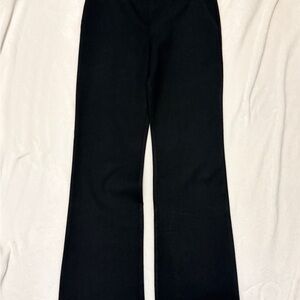 Quince Elegant Black Trousers Ponte size Medium length Regular